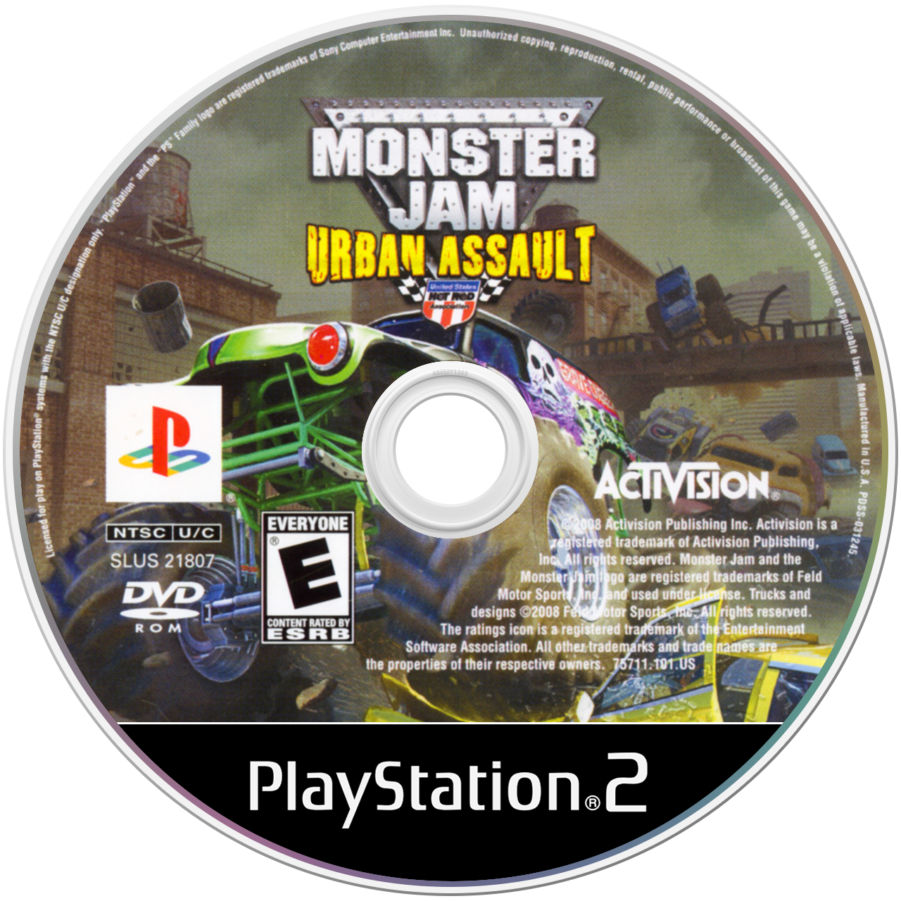 Monster Jam Urban Assault media 4 for Playstation 2